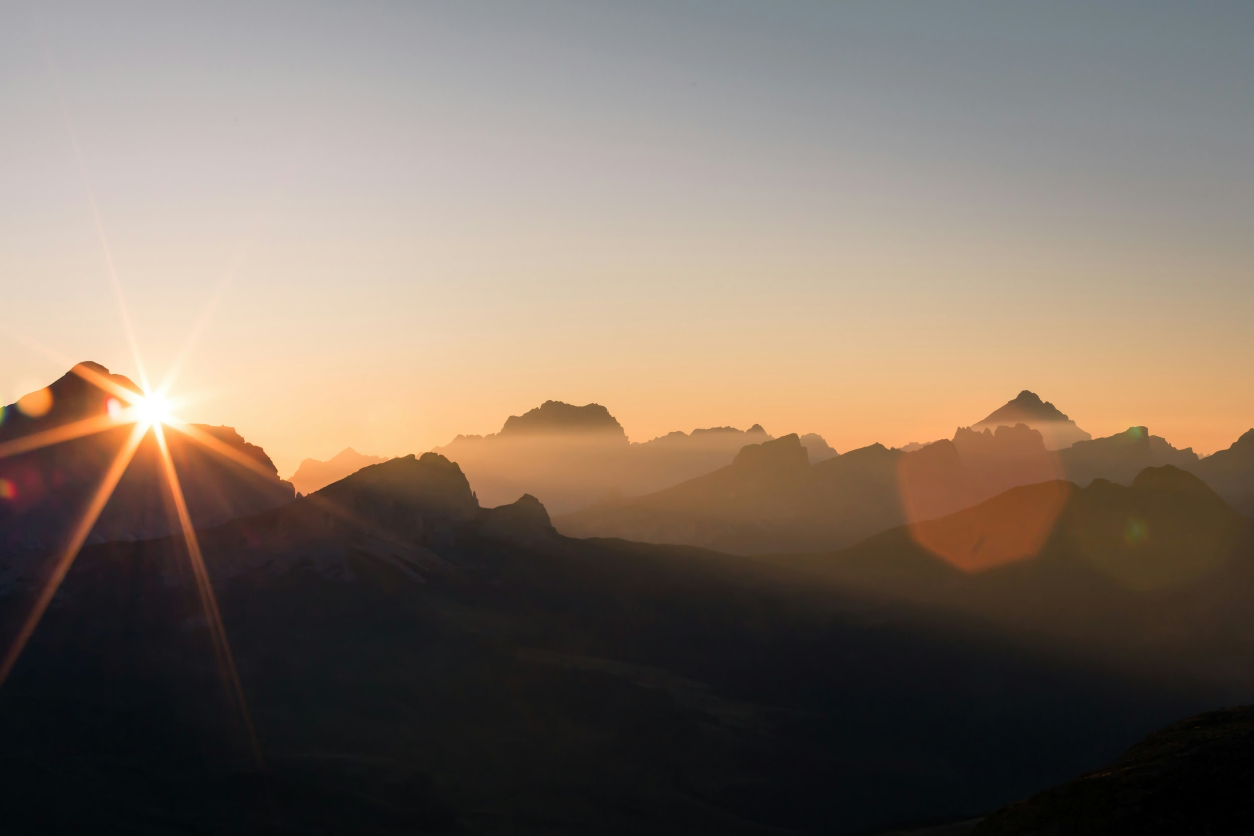 Dolomiti all’Alba